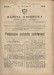 Gazeta Urzędowa Sejmiku Powiatu Rawskiego nr 18, 27 maja cz. 1 (ze zbiorów Muzeum Ziemi Rawskiej) (1920 r.)