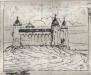 Zamek w Rawie wg. Mariana Wawrzenieckiego (ze zbiorów Muzeum Ziemi Rawskiej) (1845 r.)